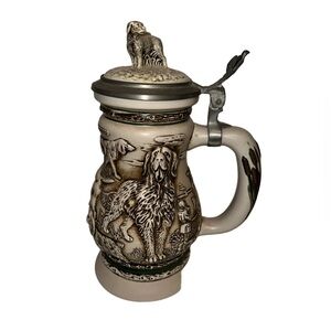 Avon Great Dogs of the Outdoors Vintage Beer Stein